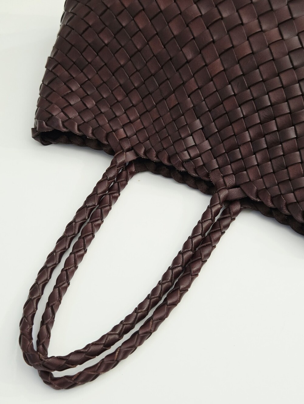 EXCELLENT DRAGON DIFFUSION SANTA CROCE BIG BAG - BROWN - Picture 2 of 9